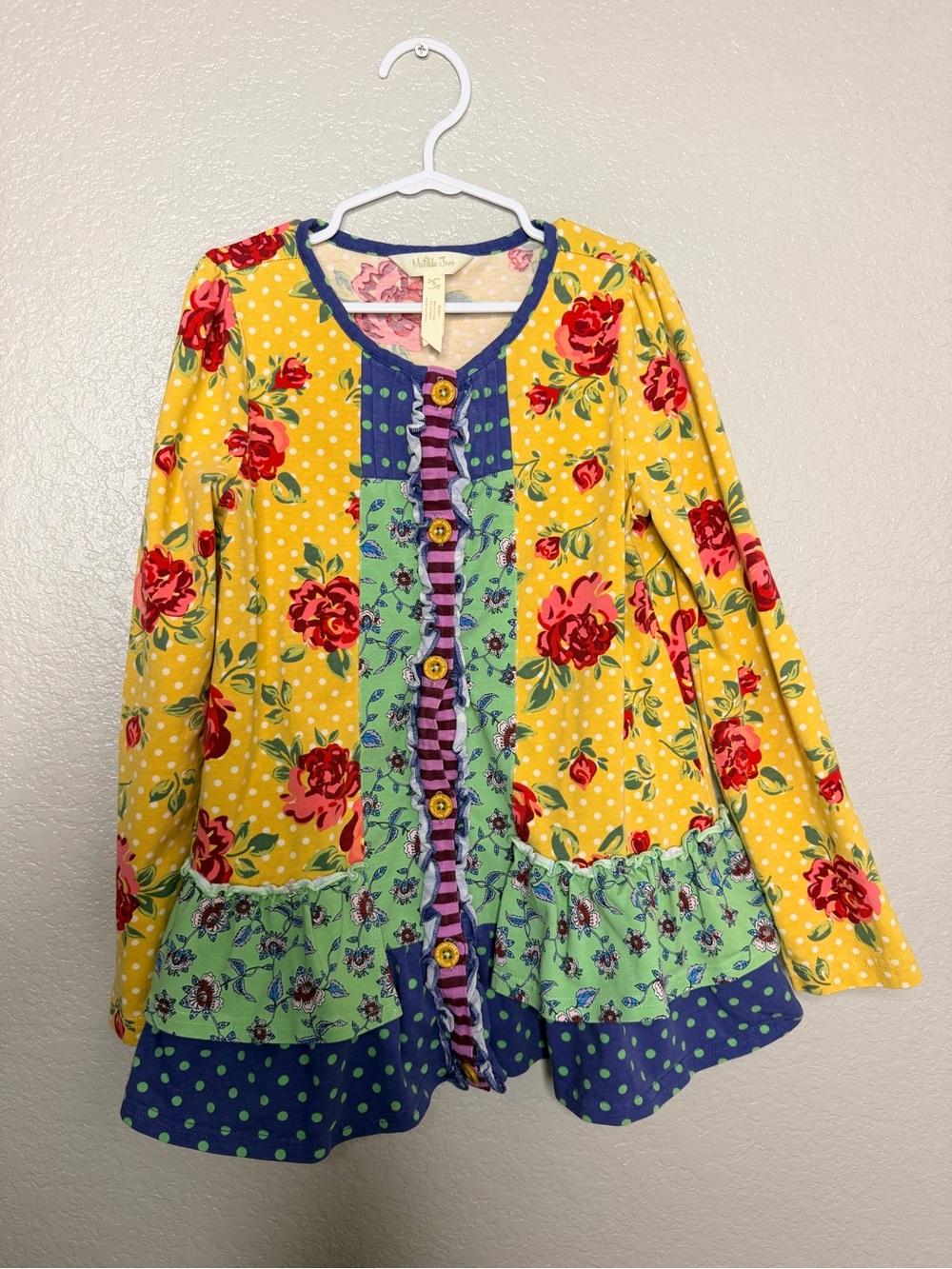Matilda Jane “Choose Your Own Path,” tunic Girl size 8